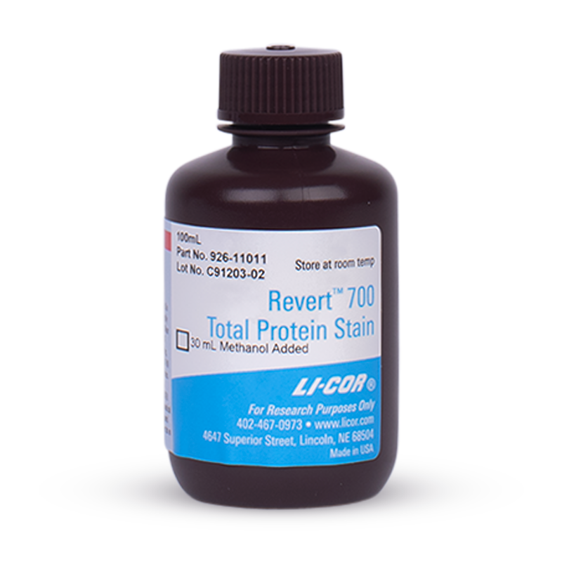 Revert™ 700 Total Protein Stain for Western Blot Normalization