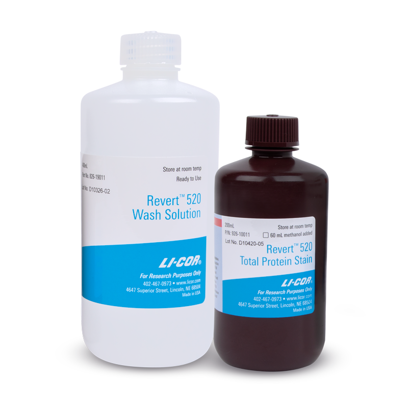 Revert™  520 Total Protein Stain and Wash Solution Kit