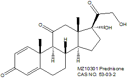 Prednisone 泼尼松 CAS：53-03-2