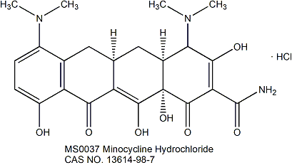 Minocycline  盐酸米诺环素 抗生素