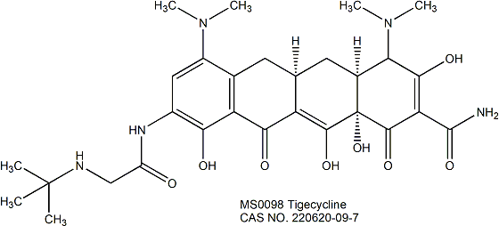 Tigecycline 替加环素 甘氨酰环素类抗生素