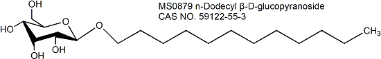 十二烷基-β-D-吡喃葡萄糖苷 膜蛋白去垢剂