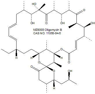 Oligomycin B 寡霉素B/F1F0 ATP合酶抑制剂