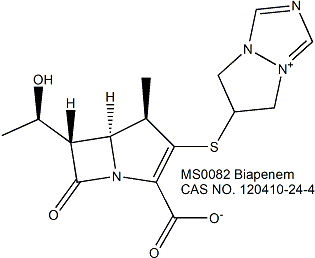 Biapenem 比阿培南 碳青霉烯抗生素