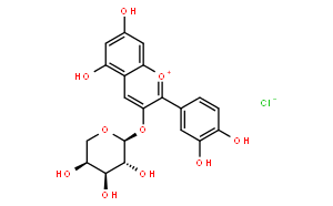 矢车菊素-3-O-阿拉伯糖苷