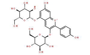 天竺葵素-3，5-葡萄糖苷