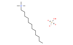 十二烷基三甲基硫酸氢铵